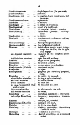 Thumbnail for Germany > Vocabulary of German Military Terms and Abbreviations