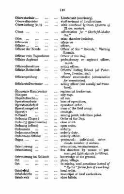 Thumbnail for Germany > Vocabulary of German Military Terms and Abbreviations