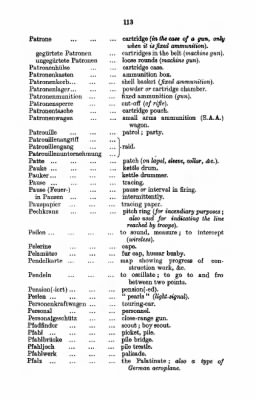 Thumbnail for Germany > Vocabulary of German Military Terms and Abbreviations