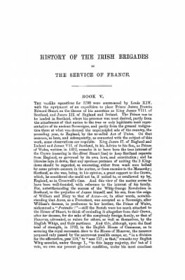 Thumbnail for France > History of the Irish Brigades in the Service of France