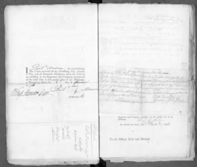 Thumbnail for WO 121: Discharge Documents of Pensioners > Piece 026: 1796 (Certificates of Service)