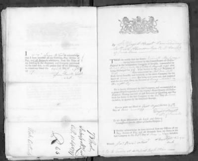 Thumbnail for WO 121: Discharge Documents of Pensioners > Piece 146: 1796-1797 (Certificates of Service and Related Correspondence)