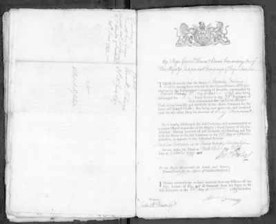 Thumbnail for WO 121: Discharge Documents of Pensioners > Piece 146: 1796-1797 (Certificates of Service and Related Correspondence)