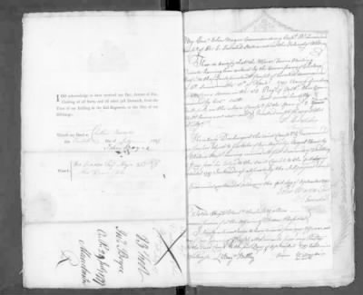 Thumbnail for WO 121: Discharge Documents of Pensioners > Piece 146: 1796-1797 (Certificates of Service and Related Correspondence)