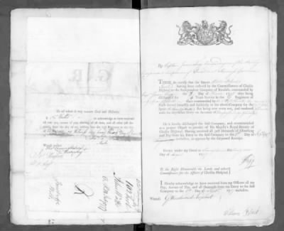 Thumbnail for WO 121: Discharge Documents of Pensioners > Piece 146: 1796-1797 (Certificates of Service and Related Correspondence)