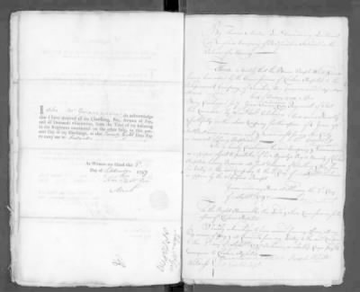 Thumbnail for WO 121: Discharge Documents of Pensioners > Piece 146: 1796-1797 (Certificates of Service and Related Correspondence)