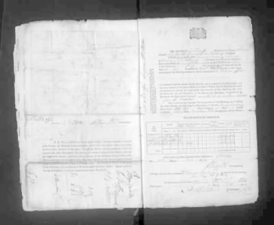 Thumbnail for WO 121: Discharge Documents of Pensioners > Piece 176: 1813-1814 (Certificates of Service and Related Correspondence)