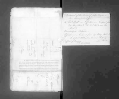 Thumbnail for WO 121: Discharge Documents of Pensioners > Piece 176: 1813-1814 (Certificates of Service and Related Correspondence)