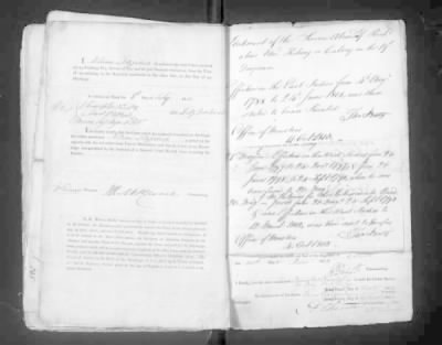 Thumbnail for WO 121: Discharge Documents of Pensioners > Piece 176: 1813-1814 (Certificates of Service and Related Correspondence)