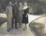 Thumbnail for 1945 L-R Henry Leo Smith, Gale Nye Smith, LaRue Smith Petit, and Loneta Nye Smith.jpg