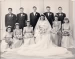 Thumbnail for Walter Jaczkowski & Virginia (Jackowski) _ wedding Photo - 1944 -  From Right Edward Jackowski, Walter Bielawski - From right Esther Seehoffer, Genevieve Pielack (Jackowski).jpg