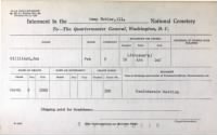 Thumbnail for Gilliland, John - 1862 U.S. National Cemetery Interment Control Form 1928.jpg