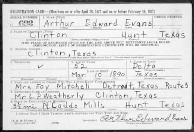 Thumbnail for Arthur Edward > Evans, Arthur Edward (1890)