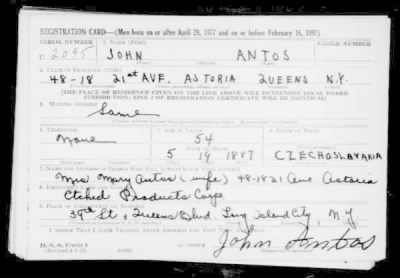 Thumbnail for John > Antos, John (1887)