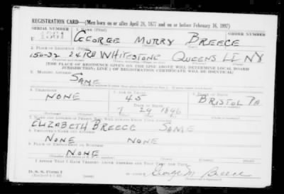 Thumbnail for George Murry > Breece, George Murry (1896)