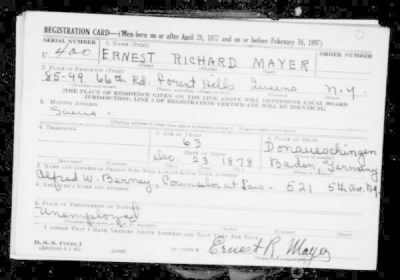 Thumbnail for Ernest Richard > Mayer, Ernest Richard (1878)