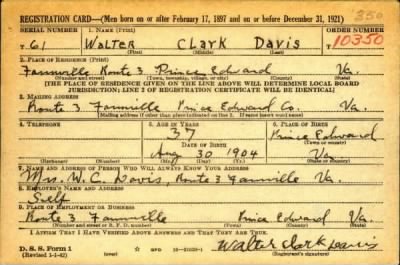 Thumbnail for Walter Clark > Davis, Walter Clark