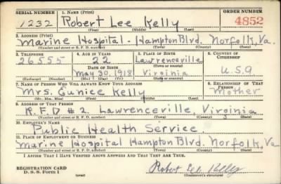 Kelly, Robert Lee (1918) > Page 1