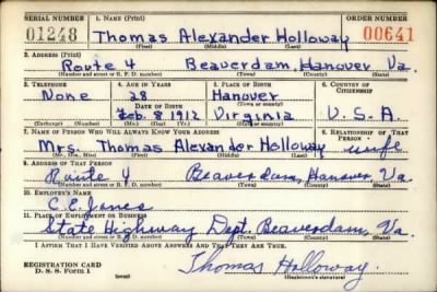 Thumbnail for Thomas Alexander > Holloway, Thomas Alexander