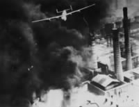 Thumbnail for A B-24 Liberator over the Ploesti Oil Refineries 1 Aug 1943 (Roger Freeman Collection).jpg