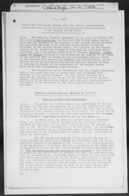 Economic Matters: Five-Year Plans, Living Conditions, Internal And International Socialist Labor Affairs, Insurance > 861.504 Labor And Socialist International/140-169