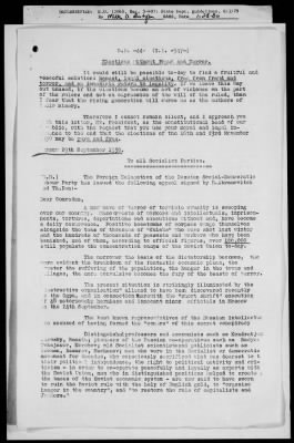 Thumbnail for Economic Matters: Five-Year Plans, Living Conditions, Internal And International Socialist Labor Affairs, Insurance > 861.504/334-861.504 Labor And Socialist International/69