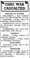 Thumbnail for Headings, Boyd V._Columbus Dispatch_OH_Thur_27 April 1944_Pg 1.JPG