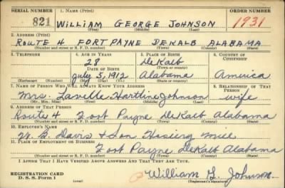 Thumbnail for William George > Johnson, William George