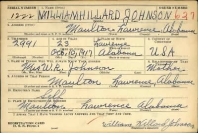 Thumbnail for William Hillard > Johnson, William Hillard