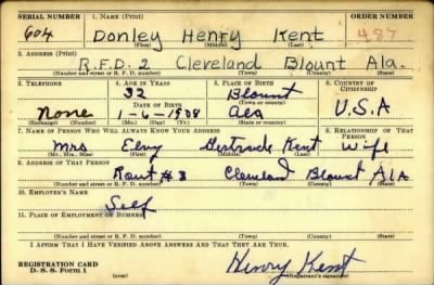 Thumbnail for Donley Henry > Kent, Donley Henry