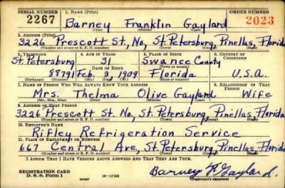 Thumbnail for Barney Franklin > Gaylord, Barney Franklin