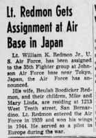 Thumbnail for Redmon, William K_San Bernadino County Sun_Tues_29 June 1948_Pg 9.JPG