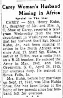 Thumbnail for Kuhn, Henry N._Marion Star_Marion, OH_Sat_25 Sept 1943_pg 8.JPG