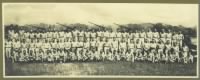 Thumbnail for BROMLEY_059;PhotoOf1927th Quartermaster TruckCompany, Aviation,59thAir ServiceGroup,APO 712;Howard CoughtryIsSixth PersonFrom RightSide,Middle Row,June1944(4-9-2017).jpg