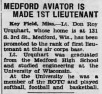 Thumbnail for Urquhart, Don R_Marshfield_News_Herald_Sat_12 March_1942_Pg 11.JPG