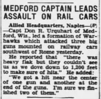 Thumbnail for Urquhart, Don R_Marshfield_News_Herald_Fri_10 March_1944_Pg 2.JPG