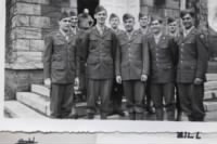 Thumbnail for Bill L. with crew in WWII uniforms.jpg