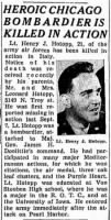 Thumbnail for Hotopp, Henry J._Chicago Tribune_Wed_19 April 1944_Pg 12_Clip.JPG