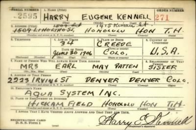 Harry Eugene > Kennell, Harry Eugene