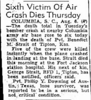 Thumbnail for Downing, Philip Y_Lubbock Morning Avalanche_TX_Fri_07 Aug 1942_Pg 1.JPG