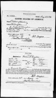 Passport Application of Frederick Douglass