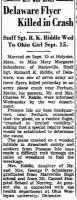 Thumbnail for Riddle, Richard K_The Columbus Dispatch_Wed_23 Sept 1942_Pg 1.JPG