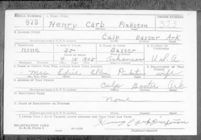 Thumbnail for Henry Carb > Pinkston, Henry Carb