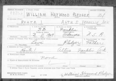 Thumbnail for William Haywood > Pledger, William Haywood