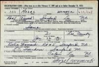 Mozel Womack's Military WWII Draft Card.PNG
