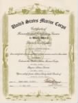 Thumbnail for Honorable Discharge Certificate Wilbur.jpg