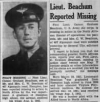 Thumbnail for Beachum, Graham Carson_Daily Press_Newport News, VA_Sat_12 June 1943_Pg 7.JPG