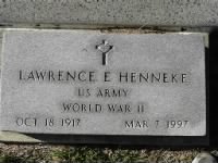 Thumbnail for Lawrence Edward Henneke Headstone.jpg