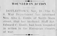 Ennis, Edward C_The Bristol Daily Courier_PA_Thurs_18 Nov 1943_Pg 1.JPG