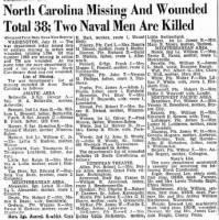 Thumbnail for Woody, John H., Jr._Greensboro Daily News_Sun_16 July 1944_Pg 1.JPG